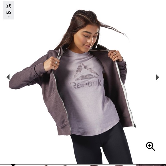 NWT Reebok hoodie - Picture 2 of 3